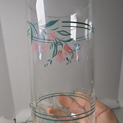 Corning Ware «Corelle» ROSEMARIE Flat Iced Tea Tumbler (Glassware)