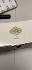 Shannon Godinger OLYMPIA Iced Tea Glass Goblet (s) LOT OF 4 Lead Crystal 24%