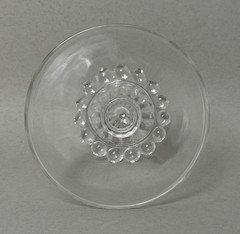 Set/6 VTG Anchor Hocking Berwick Boopie Clear Champagne Sherbet Glasses 3 1/2”