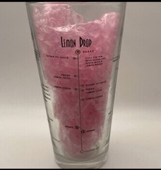 Libbey Cocktail Mixed Drink Recipe Glass Bar Ware Barware Vintage Alcohol Libby