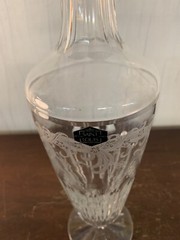 Cleo Model Wine Carafe In Saint Louis Crystal