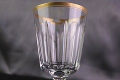 Dresden Oscar de La Renta Set of 6 Crystal Wine Water Goblets 7 3/8 «