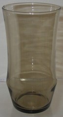 Vintage Libbey Glass Apollo Tawny Brown Tumbler 13 oz 5.5″ MCM Retro Barware