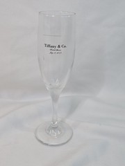 TIFFANY & CO Bridal Shower 2015 CHAMPAGNE FLUTE Lead Crystal 8¼»