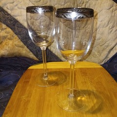 Lenox Landmark Platinum Wine Glasses, 2