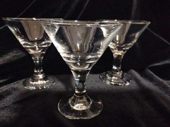Libbey Embassy Small Dessert Martini Glasses, Set Of Four
