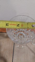 Astra by NACHTMANN Christal Wine Glasses 6 1/8” Water Goblets 7 1/8″ 9 Pcs 5+4