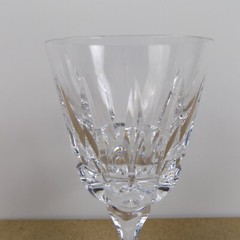 8 Atlantis Crystal Lisbon Water Glasses Goblets 6.75″ Tall