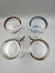 Vintage Mid-Century Hazel Atlas Antique Automobiles 24 oz Glass Tumbler Set of 4