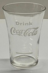 Small Vintage «Drink Coca-Cola» Glass – 3 3/4″ x 2 1/2″