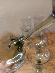 Lenox Green Mist Glasses Set of 8 Various Sizes