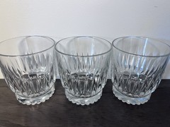 Set of 3 Libbey Glasses USA 3.5 Inch Rocks Glasses