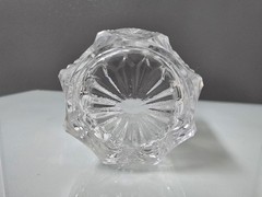 Set of 5 Vintage Hand Cut Crystal Cordial Liqueur Glasses 2.2″ Pinwheel