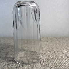 Vintage Paşabahçe Ribbed High Ball Glasses 1980’s Crystal Bar Ware Set Of 6