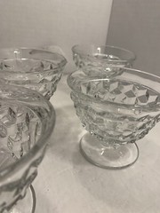Fostoria Crystal Glass American Sundae Parfait Cups Set Of 4 American Clear Mint