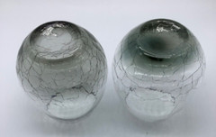 Smoke Crackle Stemless Wine Glass, Pier 1, 4.5″, Set of 2