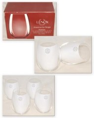 LENOX ~ Madeira – 16 oz – Crystal All Purpose Beverage Glasses *SET of 4 *NEW!