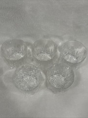 Vintage Crystal Princess House Glass Regency Ice Bucket Clear Barware