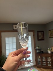 Vintage Preludio Capri Cut Crystal Water Wine and Champagne Glasses – Clear 36pc