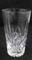 Gorham Crystal Cherrywood Clear Flat Juice Glass Tall Sherbet and Goblet