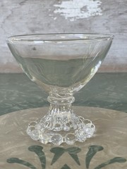 Set of 6 Anchor Hocking Berwick Boopie Clear Champagne Cocktail Sherbet Glass