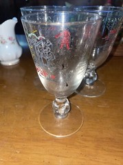Libbey Treasure Island Cordial Glasses 4 3/4» Vintage Gold Rim Set of 3