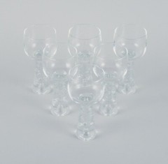 Design Timo Sarpaneva for Iittala Nuutajärvi Vintage Archipelago liqueur Glasses