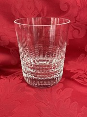 NIB FLAWLESS Glass BACCARAT France NANCY Crystal TRIPLE 18 Oz TUMBLER ICE HOLDER