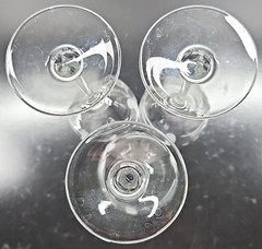 3) Rolf Glass Palm Tree All Purpose Wine Set Elegant Clear Cut Etch Stemware Lot