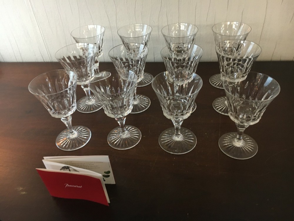 49 White Wine Glasses Buckingham Model Made Of Baccarat Crystal (Price Per Unit)