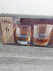 6 – Libbey – Liquor – Whisky Scotch Tequila Cognac and Rye Glasses