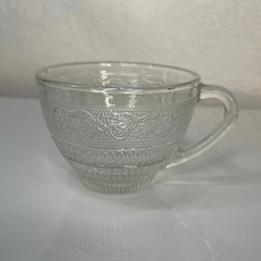 VTG Glass Punch Cup, Stained, See Photos