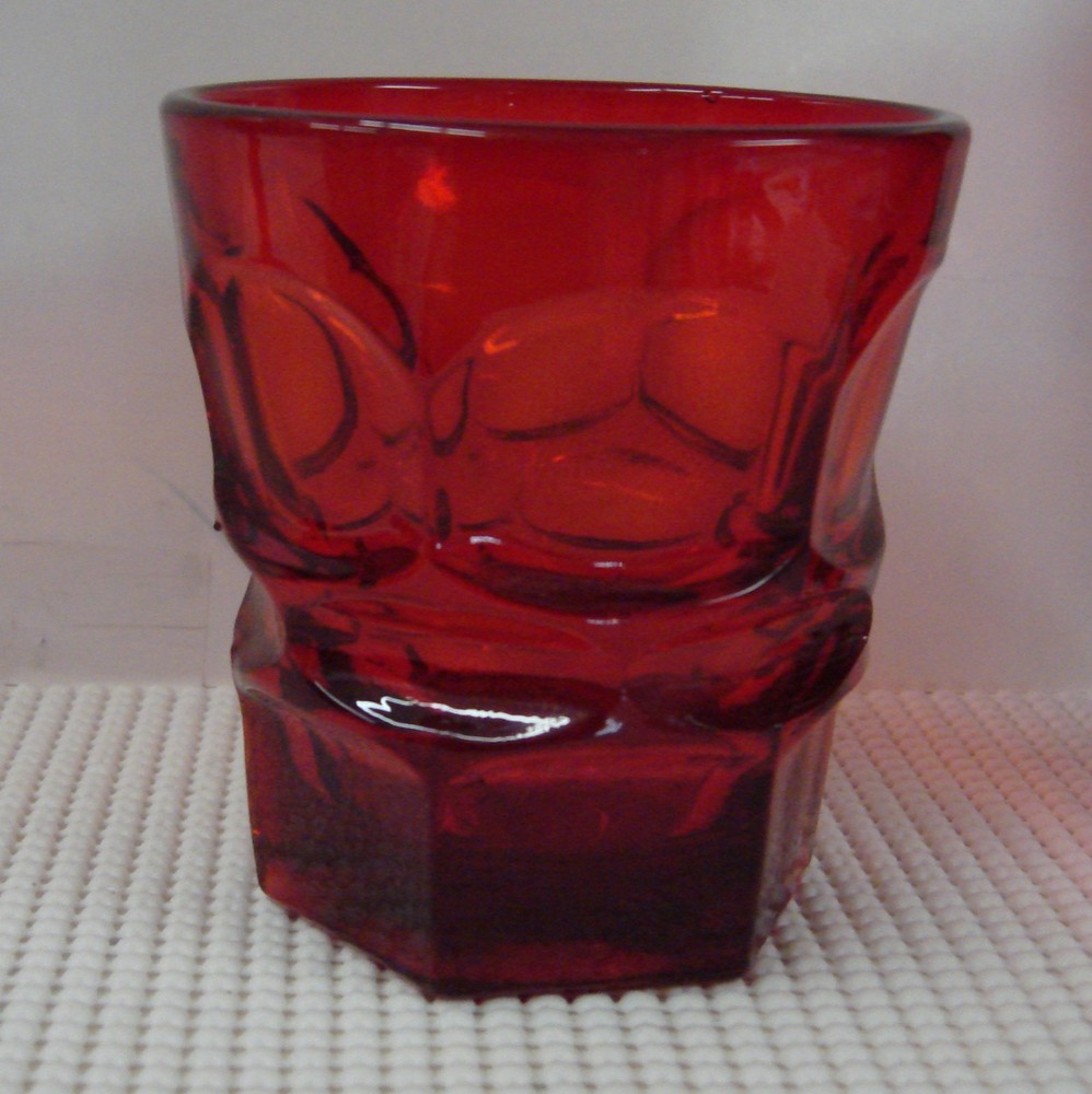 Fostoria ARGUS RUBY RED Old Fashion Tumbler BEST! Multiple Available