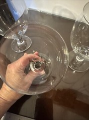 Vtg Shott Zwiesel Glas Set Of 6 Brandy Glasses 16 Oz Exc