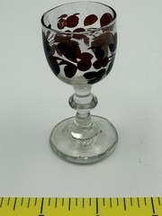 Antique Bohemian Gold Gilt Hand Blown Glass Goblets – Baroque Style Stemware