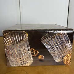 VTG. COLONY Royal Ornate (Set Of 4) 11oz Rocks Glasses