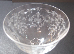 2 Fostoria NAVARRE CRYSTAL 5 1/4″ – 3 1/2 OZ LIQUOR COCKTAIL GOBLETS
