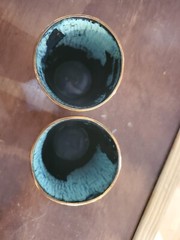 Inca Wasi Pair Of Bronze Tumblers