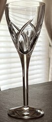 Waterford Crystal Merrill pattern, 8 3/8” Wine Glass 6 ozs. Mint Condition