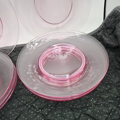 Vintage Tiffin Franciscan Wistaria Pink 8″ Luncheon Plates