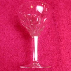 Royal Leerdam (Rubato- Plain foot) 5 7/8″ 6 OZ BURGUNDY WINE(s) Exc (12 avail)