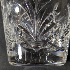 STUART 1-3 OLD FASHIONED GLASS, Cut Lead Crystal, 3 1/3 «, 8 OZ, Made in ENGLAND