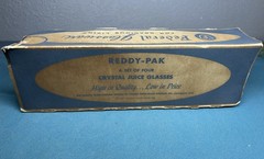 Vintage Federal Glassware Automobile Tumblers Set of 4 Hudson Stanley Orig Box