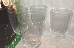 LENOX O2XYGEN Break-Resistant Glass White Wine GLASSES Oxygen Set of 4