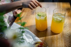Stylish Highball Glasses – Set of 4, 20 fl oz, , Dishwasher Safe