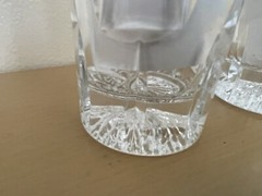 Crystal Art Deco Style High Ball Glasses Lot Of 3