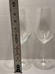 2 PC Lenox Tuscany Classics Crystal Water Goblets Chardonnay Wine Glasses