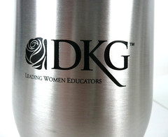 Delta Kappa Gamma Wine Tumber with Lid 12 oz Souvenir Teacher Organization
