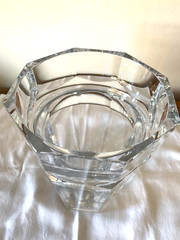 Mid-Century Baccarat Crystal HARCOURT Champagne, Wine or Ice Bucket 9″ Tall
