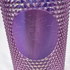Starbucks Disney World 50th Anniversary Purple Studded Tumbler 24oz Cup New